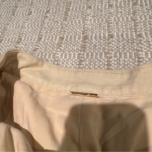 Alexis Fio High-Waist Wide-Leg Tan & Gold Shorts | S - Picture 6 of 8